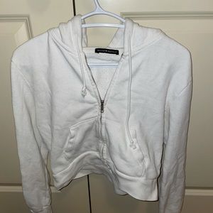 Brandy Melville Crystal Zip Up